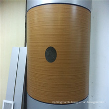 Bamboo Texture Arc Shaped Honeycomb Panels for Column Covering